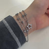 Star ball chain star necklace