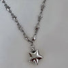 Double star necklace