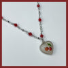 Red cherry necklace